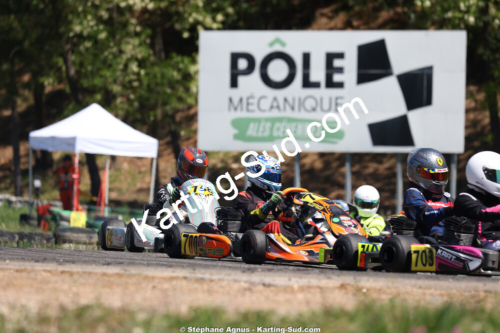 KA100 — 25 & 26/04/2026 : 3ème manche du Championnat du Sud à Alès (photos Stéphane Agnus) 2026 — karting