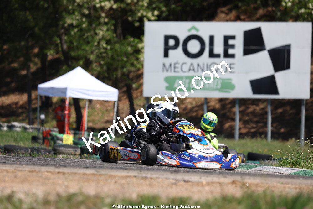 KA100 — 25 & 26/04/2026 : 3ème manche du Championnat du Sud à Alès (photos Stéphane Agnus) 2026 — karting