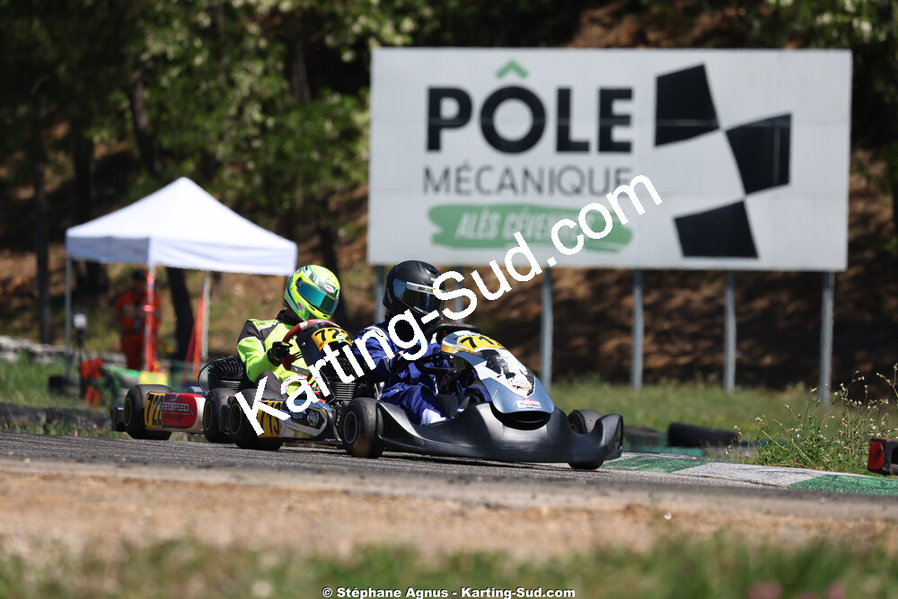 KA100 — 25 & 26/04/2026 : 3ème manche du Championnat du Sud à Alès (photos Stéphane Agnus) 2026 — karting