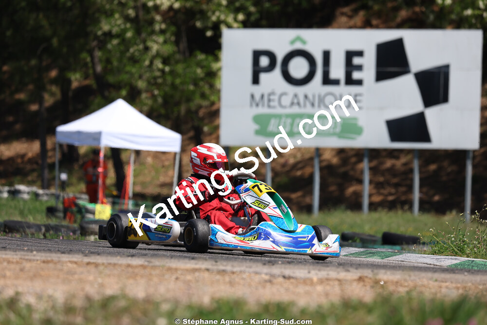 KA100 — 25 & 26/04/2026 : 3ème manche du Championnat du Sud à Alès (photos Stéphane Agnus) 2026 — karting