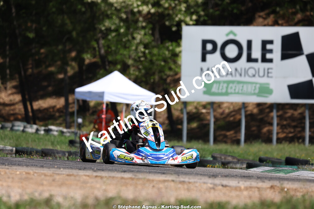 KA100 — 25 & 26/04/2026 : 3ème manche du Championnat du Sud à Alès (photos Stéphane Agnus) 2026 — karting