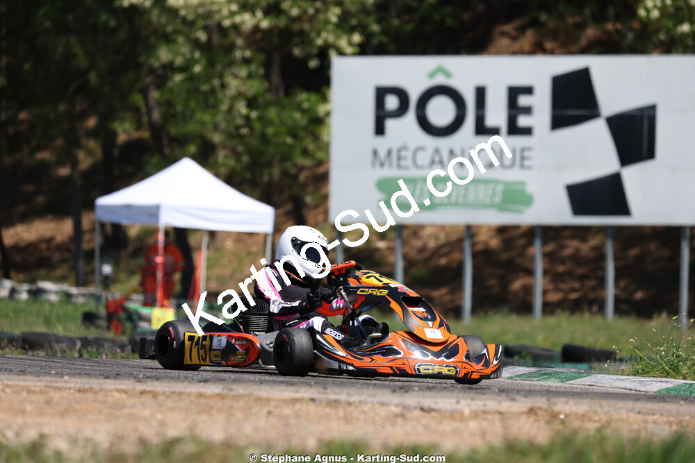 KA100 — 25 & 26/04/2026 : 3ème manche du Championnat du Sud à Alès (photos Stéphane Agnus) 2026 — karting