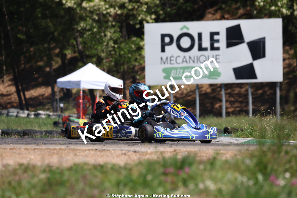 KA100 — 25 & 26/04/2026 : 3ème manche du Championnat du Sud à Alès (photos Stéphane Agnus) 2026 — karting