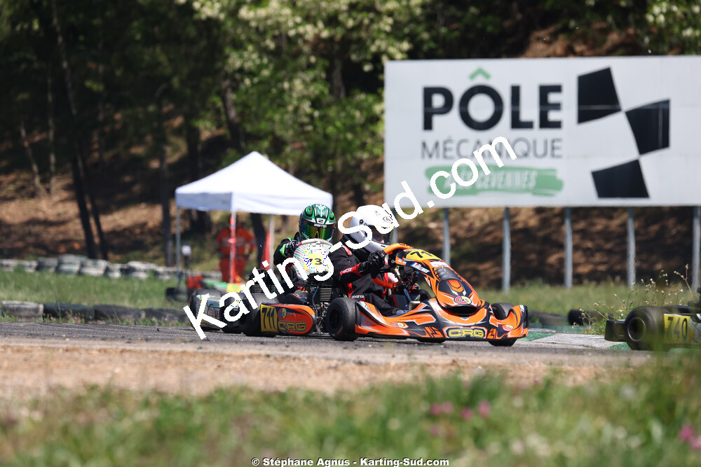 KA100 — 25 & 26/04/2026 : 3ème manche du Championnat du Sud à Alès (photos Stéphane Agnus) 2026 — karting