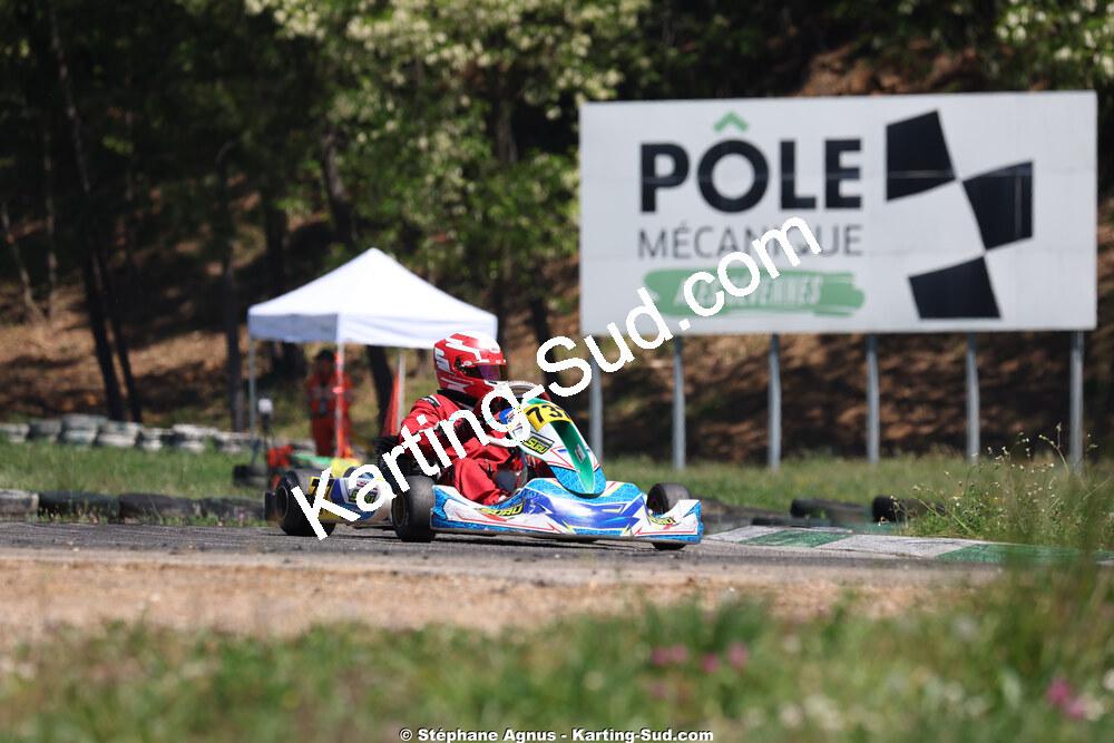 KA100 — 25 & 26/04/2026 : 3ème manche du Championnat du Sud à Alès (photos Stéphane Agnus) 2026 — karting