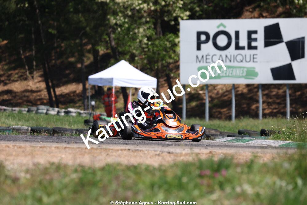 KA100 — 25 & 26/04/2026 : 3ème manche du Championnat du Sud à Alès (photos Stéphane Agnus) 2026 — karting