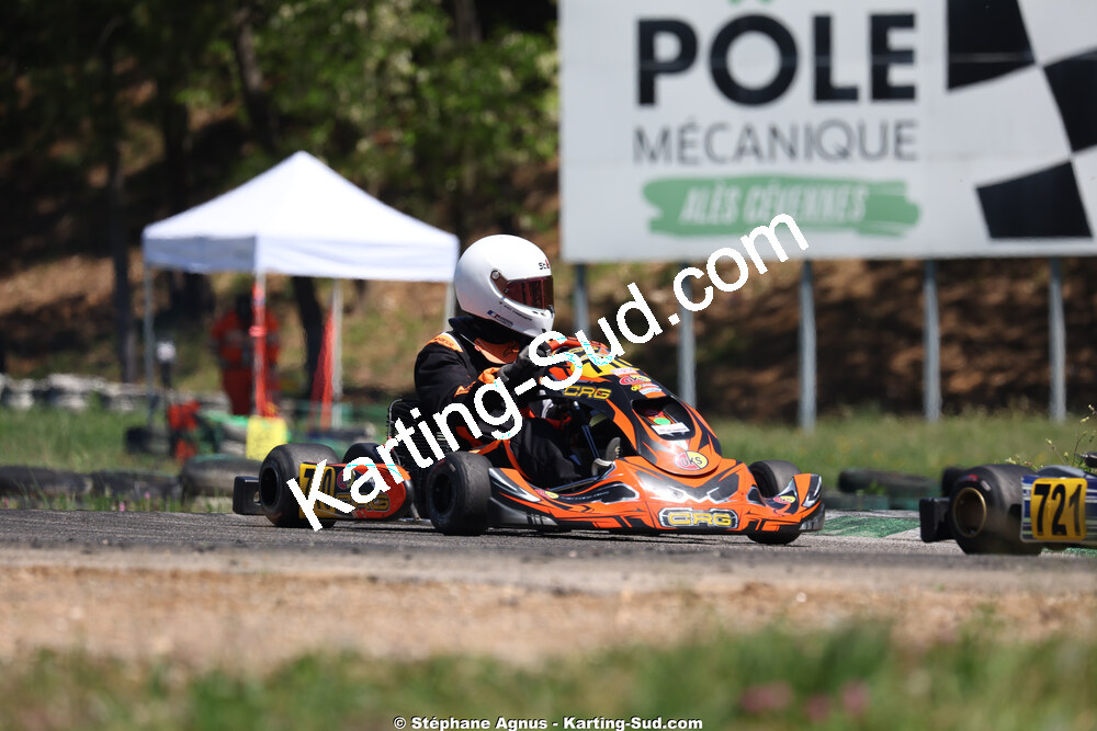 KA100 — 25 & 26/04/2026 : 3ème manche du Championnat du Sud à Alès (photos Stéphane Agnus) 2026 — karting
