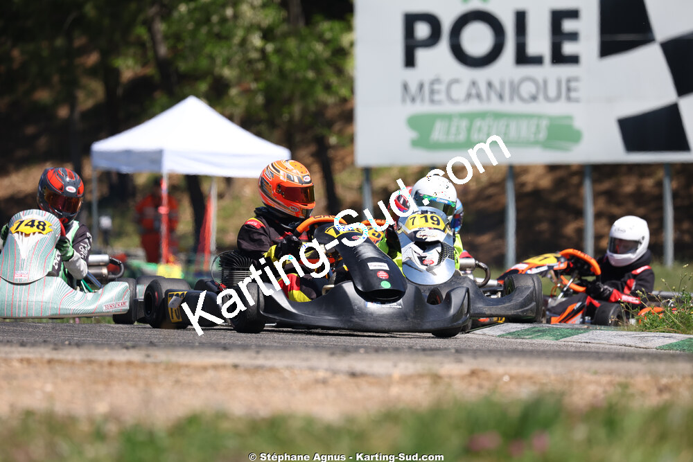 KA100 — 25 & 26/04/2026 : 3ème manche du Championnat du Sud à Alès (photos Stéphane Agnus) 2026 — karting