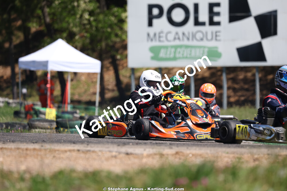 KA100 — 25 & 26/04/2026 : 3ème manche du Championnat du Sud à Alès (photos Stéphane Agnus) 2026 — karting