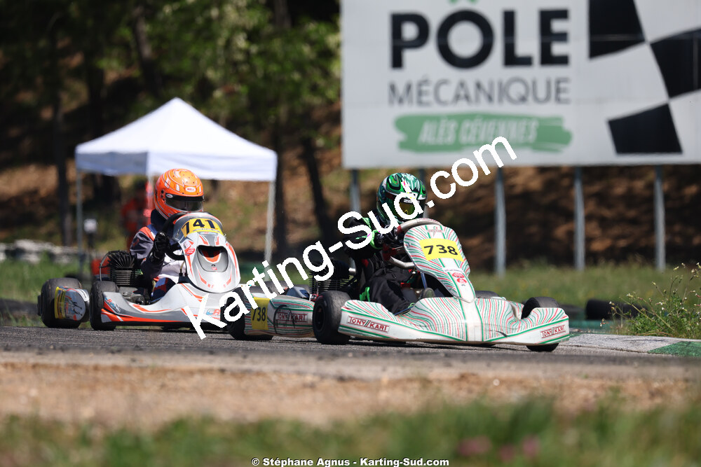 KA100 — 25 & 26/04/2026 : 3ème manche du Championnat du Sud à Alès (photos Stéphane Agnus) 2026 — karting