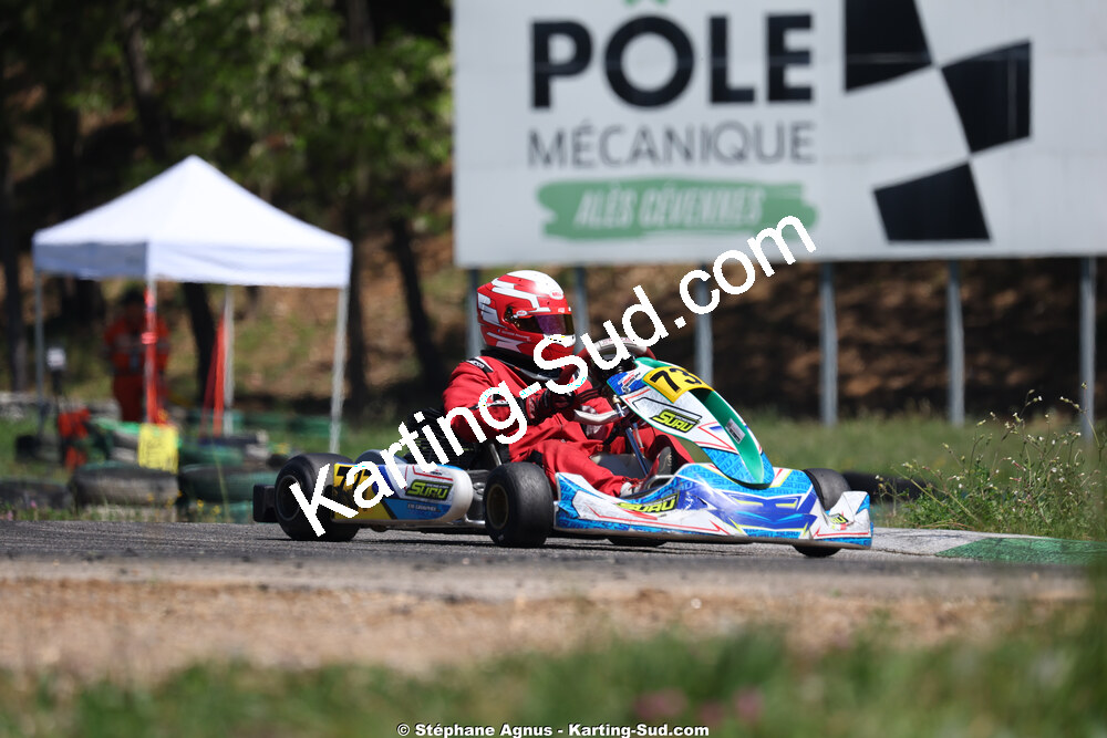 KA100 — 25 & 26/04/2026 : 3ème manche du Championnat du Sud à Alès (photos Stéphane Agnus) 2026 — karting