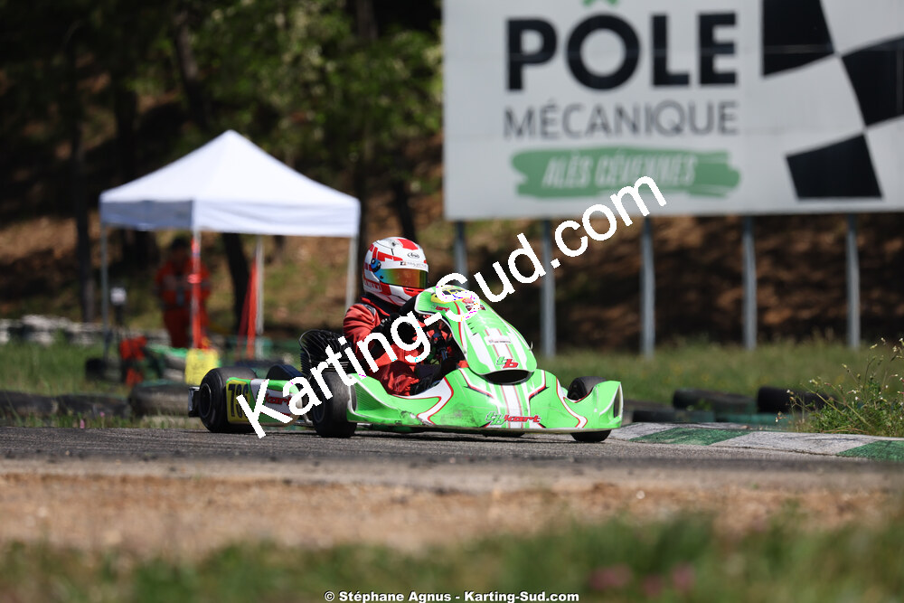 KA100 — 25 & 26/04/2026 : 3ème manche du Championnat du Sud à Alès (photos Stéphane Agnus) 2026 — karting