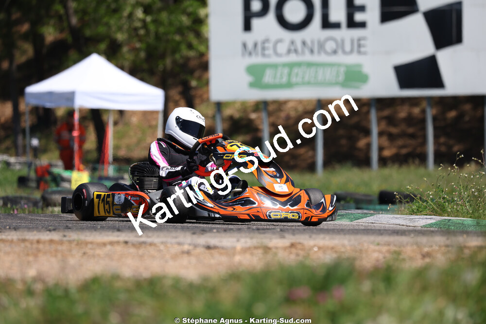 KA100 — 25 & 26/04/2026 : 3ème manche du Championnat du Sud à Alès (photos Stéphane Agnus) 2026 — karting