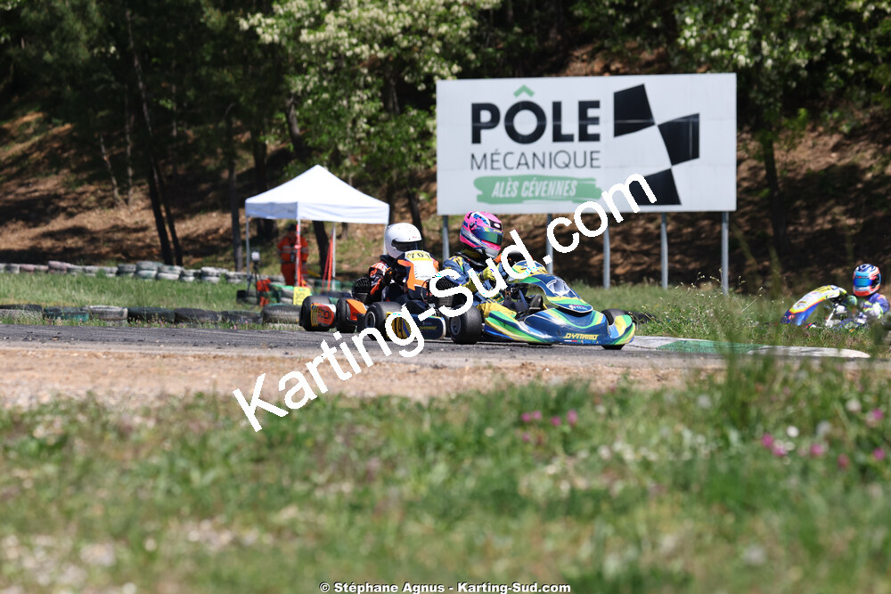 KA100 — 25 & 26/04/2026 : 3ème manche du Championnat du Sud à Alès (photos Stéphane Agnus) 2026 — karting