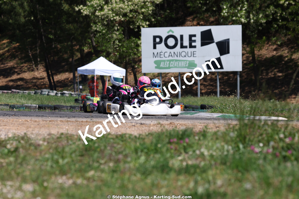 KA100 — 25 & 26/04/2026 : 3ème manche du Championnat du Sud à Alès (photos Stéphane Agnus) 2026 — karting