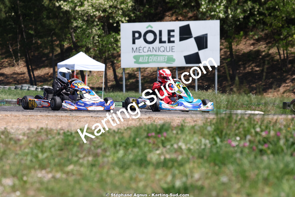 KA100 — 25 & 26/04/2026 : 3ème manche du Championnat du Sud à Alès (photos Stéphane Agnus) 2026 — karting