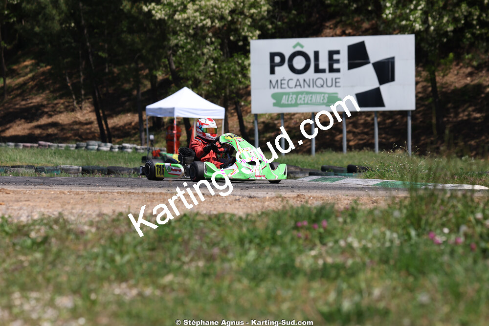 KA100 — 25 & 26/04/2026 : 3ème manche du Championnat du Sud à Alès (photos Stéphane Agnus) 2026 — karting
