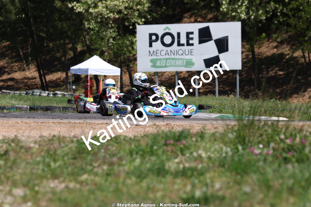 KA100 — 25 & 26/04/2026 : 3ème manche du Championnat du Sud à Alès (photos Stéphane Agnus) 2026 — karting