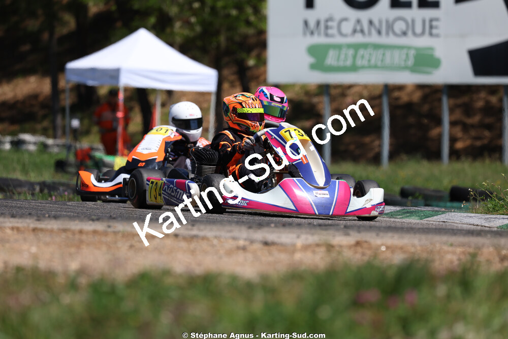 KA100 — 25 & 26/04/2026 : 3ème manche du Championnat du Sud à Alès (photos Stéphane Agnus) 2026 — karting