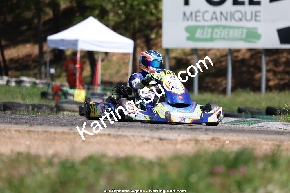 KA100 — 25 & 26/04/2026 : 3ème manche du Championnat du Sud à Alès (photos Stéphane Agnus) 2026 — karting
