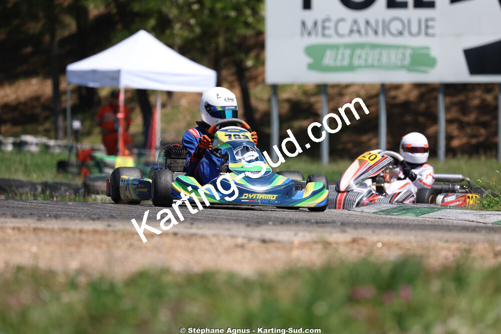 KA100 — 25 & 26/04/2026 : 3ème manche du Championnat du Sud à Alès (photos Stéphane Agnus) 2026 — karting