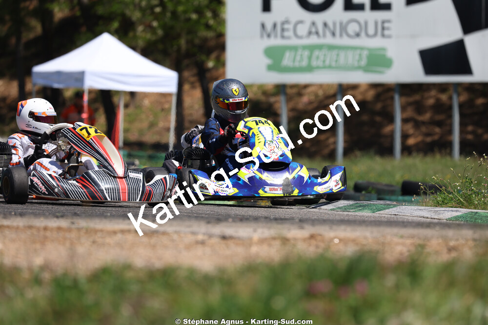 KA100 — 25 & 26/04/2026 : 3ème manche du Championnat du Sud à Alès (photos Stéphane Agnus) 2026 — karting