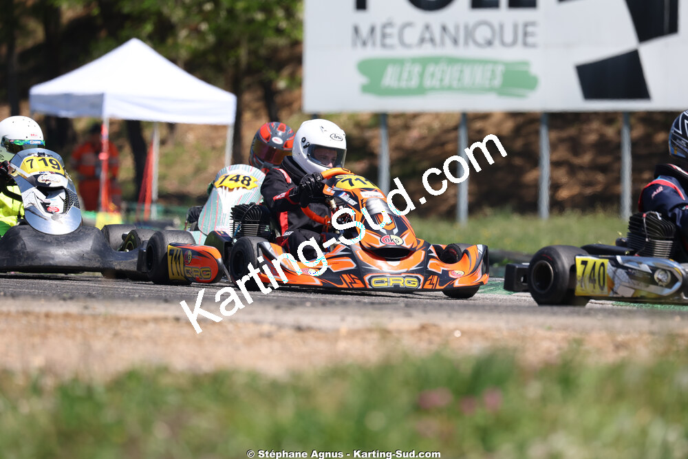 KA100 — 25 & 26/04/2026 : 3ème manche du Championnat du Sud à Alès (photos Stéphane Agnus) 2026 — karting