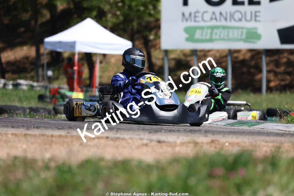 KA100 — 25 & 26/04/2026 : 3ème manche du Championnat du Sud à Alès (photos Stéphane Agnus) 2026 — karting