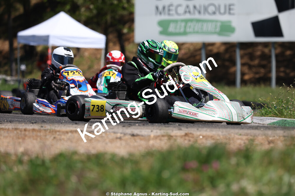 KA100 — 25 & 26/04/2026 : 3ème manche du Championnat du Sud à Alès (photos Stéphane Agnus) 2026 — karting