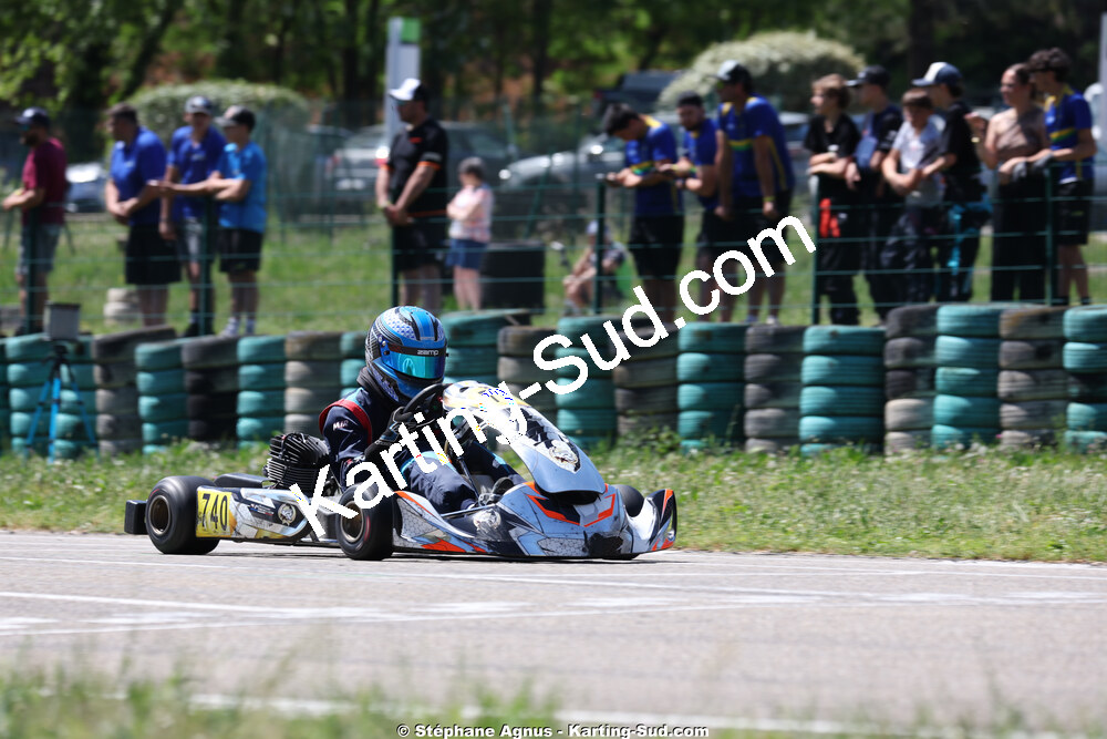 KA100 — 25 & 26/04/2026 : 3ème manche du Championnat du Sud à Alès (photos Stéphane Agnus) 2026 — karting
