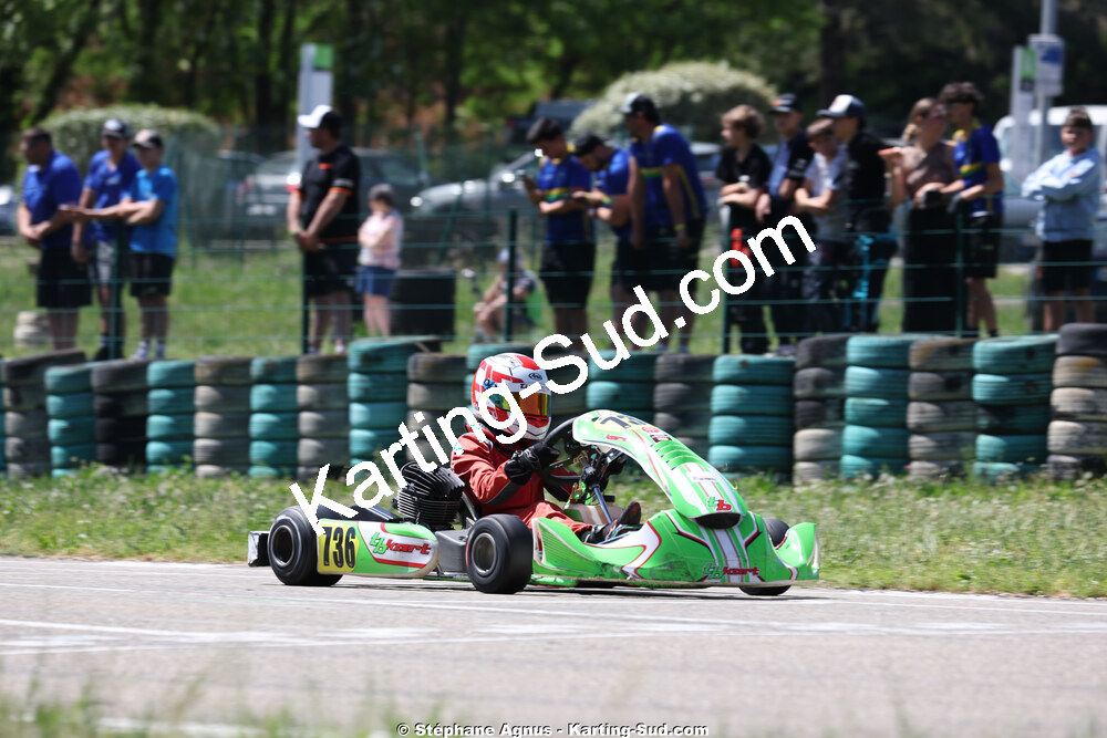 KA100 — 25 & 26/04/2026 : 3ème manche du Championnat du Sud à Alès (photos Stéphane Agnus) 2026 — karting