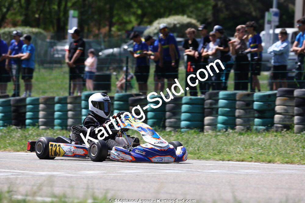 KA100 — 25 & 26/04/2026 : 3ème manche du Championnat du Sud à Alès (photos Stéphane Agnus) 2026 — karting