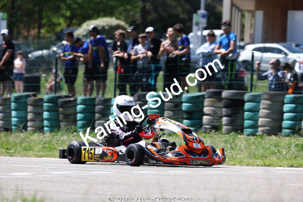 KA100 — 25 & 26/04/2026 : 3ème manche du Championnat du Sud à Alès (photos Stéphane Agnus) 2026 — karting