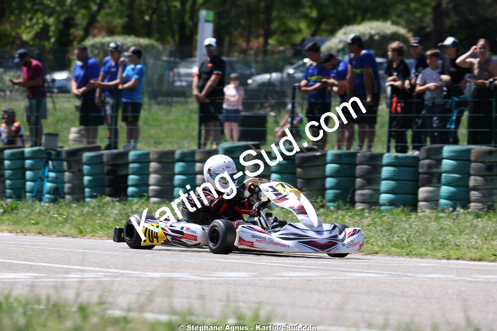 KA100 — 25 & 26/04/2026 : 3ème manche du Championnat du Sud à Alès (photos Stéphane Agnus) 2026 — karting