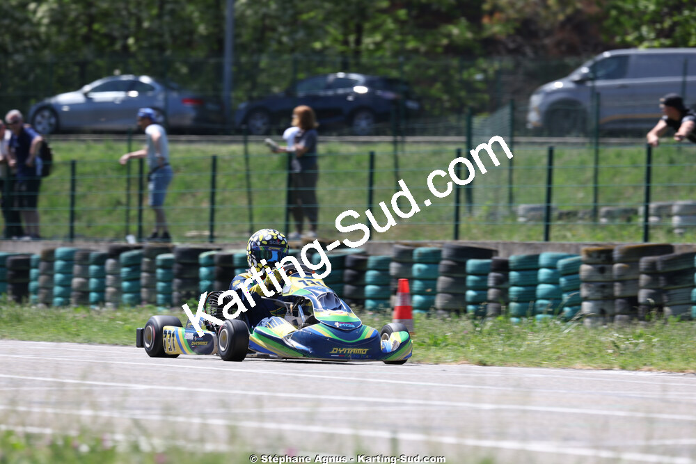 KA100 — 25 & 26/04/2026 : 3ème manche du Championnat du Sud à Alès (photos Stéphane Agnus) 2026 — karting