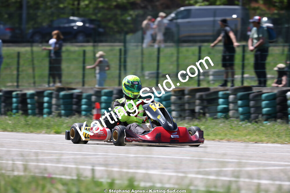 KA100 — 25 & 26/04/2026 : 3ème manche du Championnat du Sud à Alès (photos Stéphane Agnus) 2026 — karting
