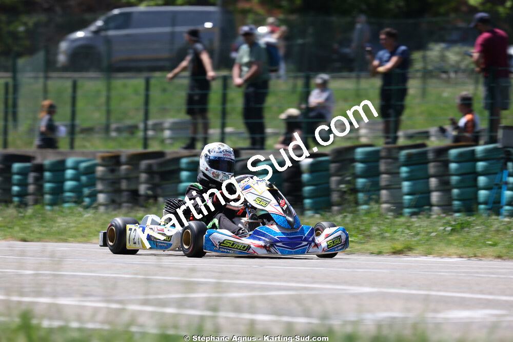 KA100 — 25 & 26/04/2026 : 3ème manche du Championnat du Sud à Alès (photos Stéphane Agnus) 2026 — karting
