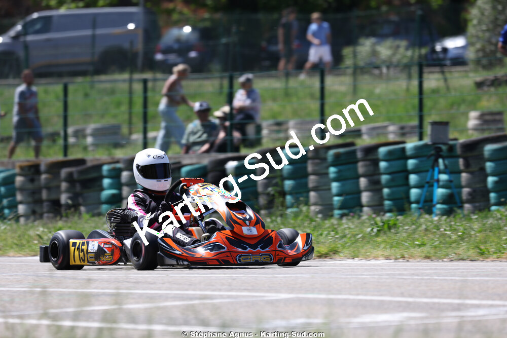 KA100 — 25 & 26/04/2026 : 3ème manche du Championnat du Sud à Alès (photos Stéphane Agnus) 2026 — karting