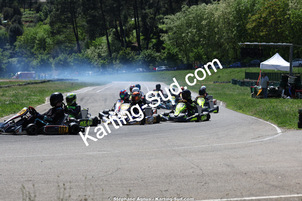 KFS — 25 & 26/04/2026 : 3ème manche du Championnat du Sud à Alès (photos Stéphane Agnus) 2026 — karting