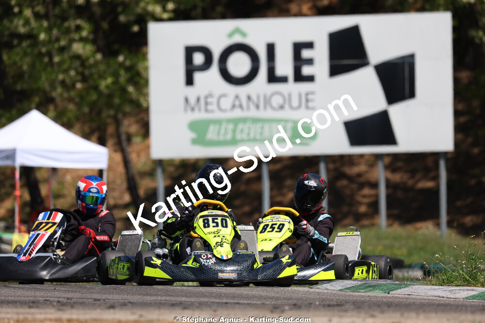 KFS — 25 & 26/04/2026 : 3ème manche du Championnat du Sud à Alès (photos Stéphane Agnus) 2026 — karting