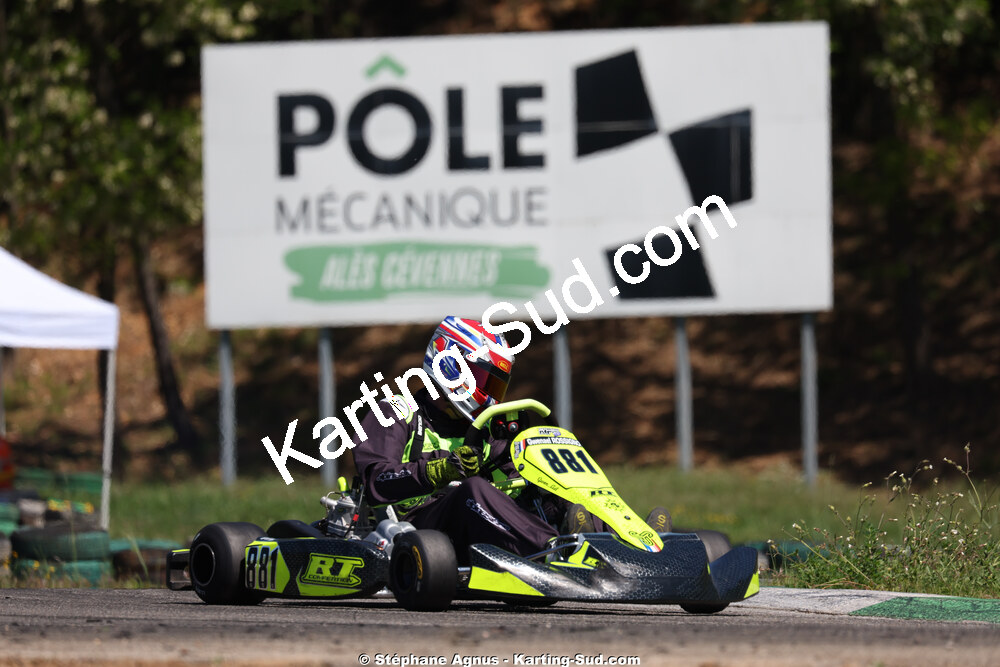 KFS — 25 & 26/04/2026 : 3ème manche du Championnat du Sud à Alès (photos Stéphane Agnus) 2026 — karting