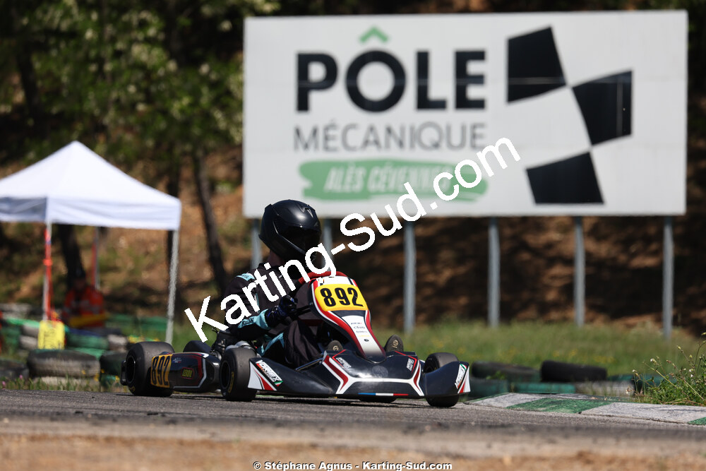 KFS — 25 & 26/04/2026 : 3ème manche du Championnat du Sud à Alès (photos Stéphane Agnus) 2026 — karting