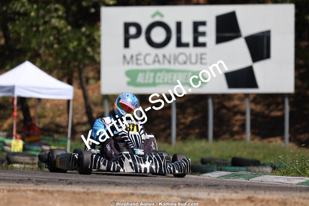 Gregory CAZAJOUS — 25 & 26/04/2026 : 3ème manche du Championnat du Sud à Alès (photos Stéphane Agnus) 2026 — karting