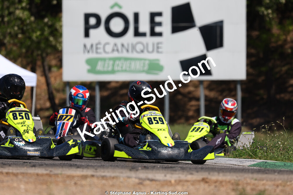 KFS — 25 & 26/04/2026 : 3ème manche du Championnat du Sud à Alès (photos Stéphane Agnus) 2026 — karting