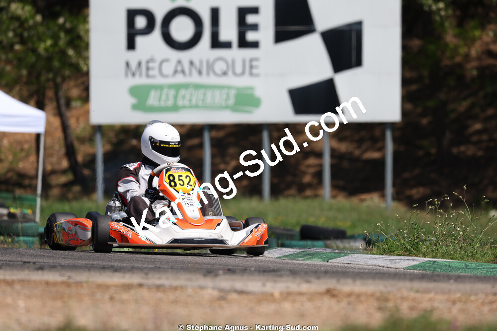 KFS — 25 & 26/04/2026 : 3ème manche du Championnat du Sud à Alès (photos Stéphane Agnus) 2026 — karting