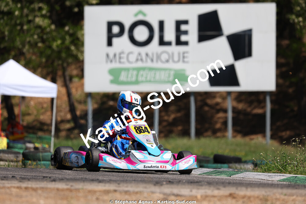 KFS — 25 & 26/04/2026 : 3ème manche du Championnat du Sud à Alès (photos Stéphane Agnus) 2026 — karting