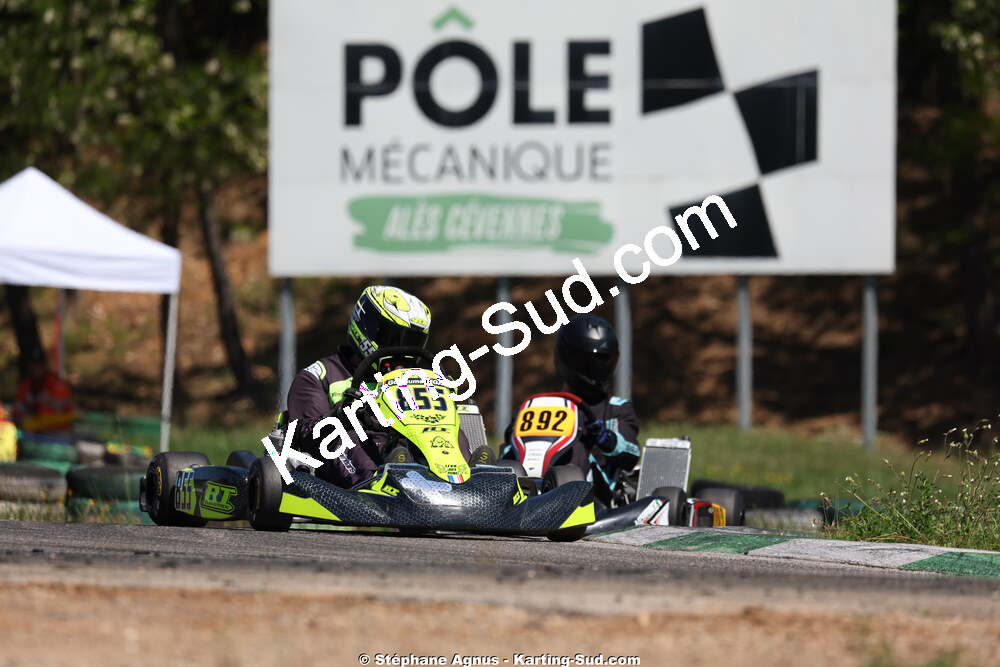 KFS — 25 & 26/04/2026 : 3ème manche du Championnat du Sud à Alès (photos Stéphane Agnus) 2026 — karting