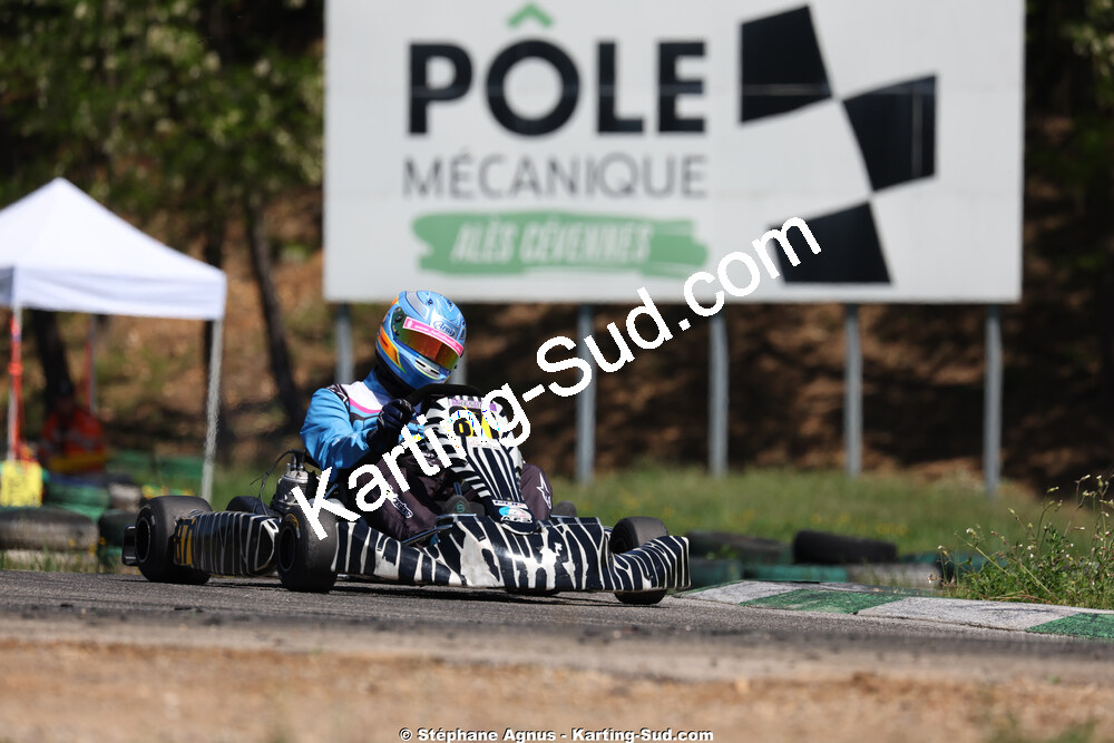Gregory CAZAJOUS — 25 & 26/04/2026 : 3ème manche du Championnat du Sud à Alès (photos Stéphane Agnus) 2026 — karting