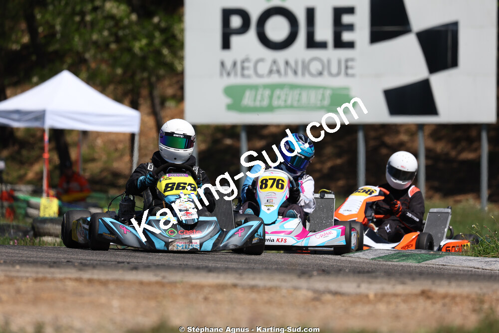 KFS — 25 & 26/04/2026 : 3ème manche du Championnat du Sud à Alès (photos Stéphane Agnus) 2026 — karting