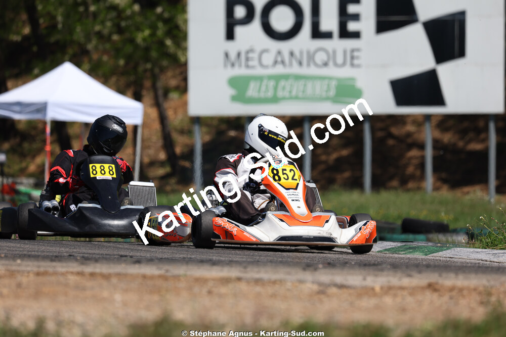 KFS — 25 & 26/04/2026 : 3ème manche du Championnat du Sud à Alès (photos Stéphane Agnus) 2026 — karting
